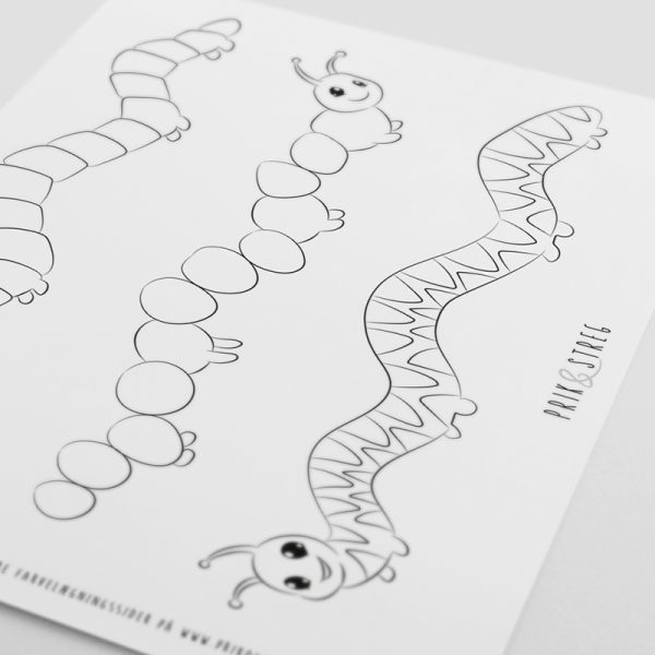 gratis downloads malebogsside PRIK og STREG